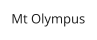 Mt Olympus
